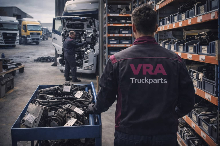 From Donor Truck to Shelf: Inside the VRA Truckparts Dismantling and Quality Process